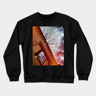 Graffiti Street Art Wall Dark Sky Crewneck Sweatshirt